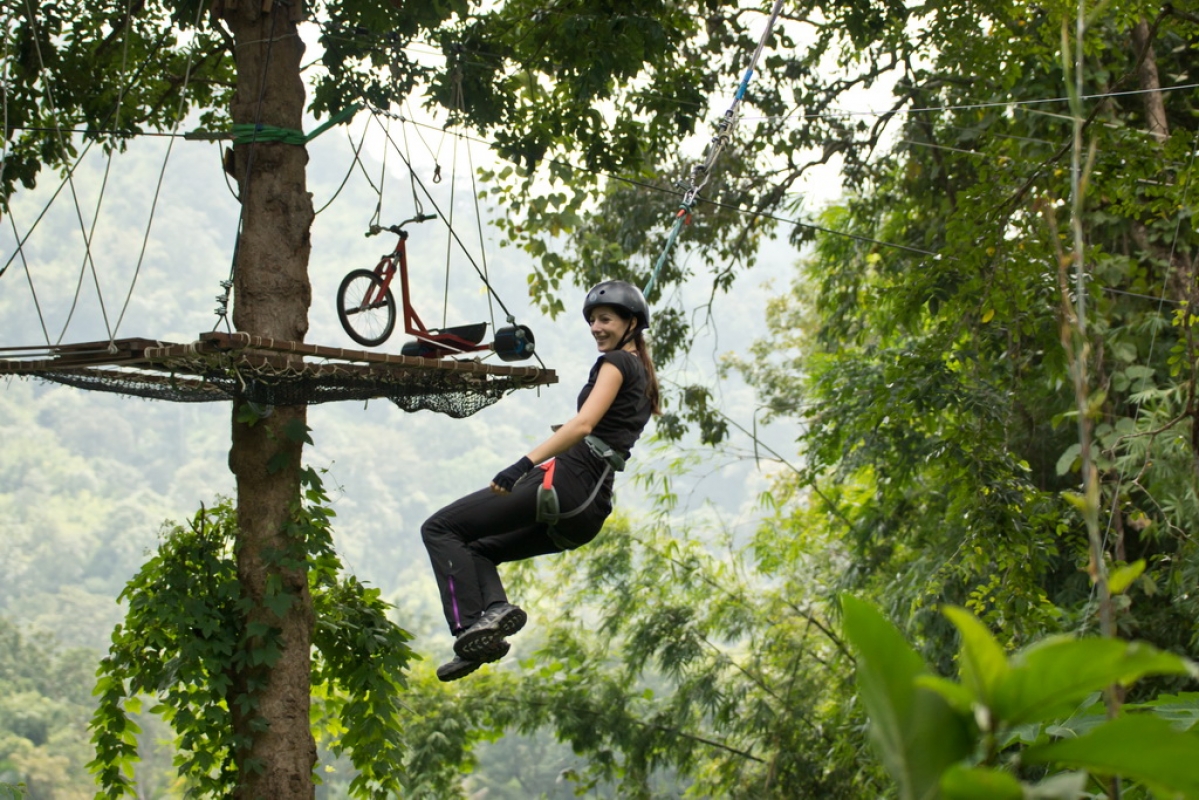 siamsmiletravel-zip line in Krabi